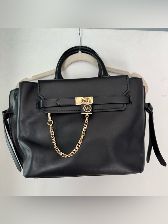 Michael Kors Handbags - Michael Kors Black Hamilton Legacy Large Leather Tote Bag